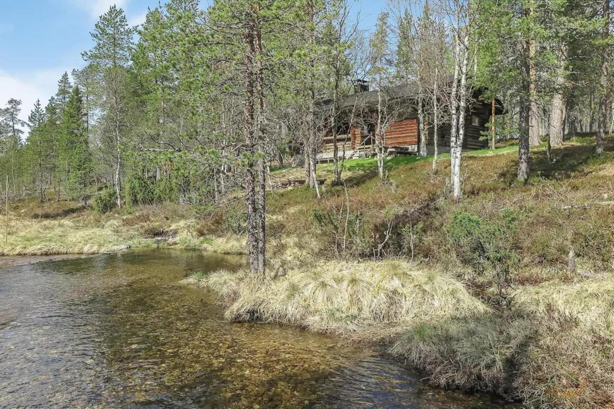 Kuukkeli Log Houses Aurora Cabin - Jaspis Saariselkä Exterior foto